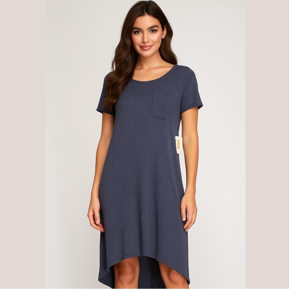 Lularoe Carly dress in light blue